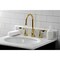 Kingston Brass KS2982CFL Century Widespread Bathroom Faucet W/ Brass Pop-Up, Brass KS2982CFL - alternate 3